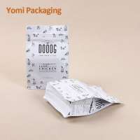 Matte plastic zipper bag/pouch for pet food packaging for dog/cat/bird/fish, side gusset bag, stand up bag, manufacturer